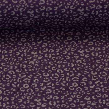 Baumwolljersey Swafing YVES Leo Mini violet