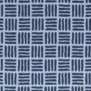 Jacquardjersey Swafing - Marvelous Strokes by lycklig design Blau